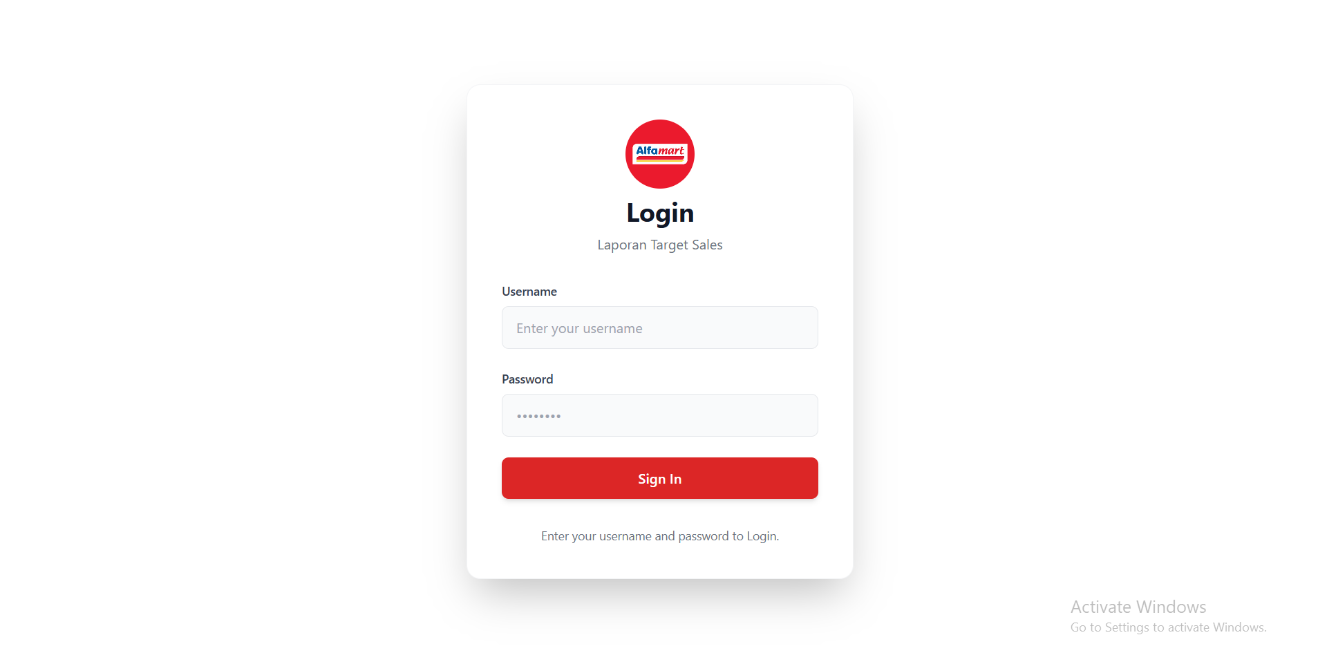 Website sistem kasir laundry